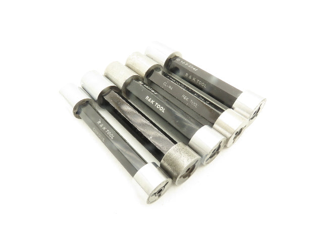 R&K Tool Plug Guage Go Nogo 25.4mm 29.52mm 30.15mm 31.687mm 34.938mm Lot of 5