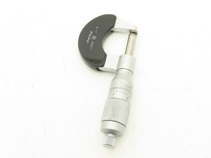 Mitutoyo 106-102 Outside Micrometer 0-1" Range .0001" Non-Rotating Spindle