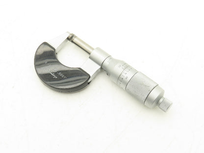 Mitutoyo 106-102 Outside Micrometer 0-1" Range .0001" Non-Rotating Spindle
