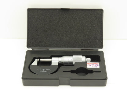 Mitutoyo 106-102 Outside Micrometer 0-1" Range .0001" Non-Rotating Spindle