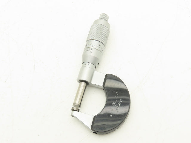 Mitutoyo 106-102 Outside Micrometer 0-1" Range .0001" Non-Rotating Spindle