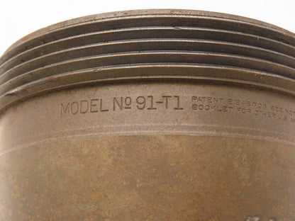 Jacobs Rubber Spindle Nose Lathe Flex Collet Chuck 1-1/4" - 1-3/8" Mount 91-T1