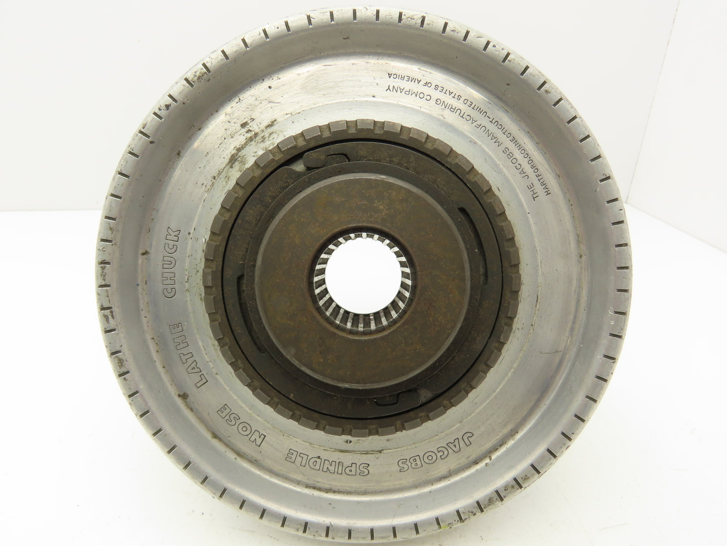 Jacobs Rubber Spindle Nose Lathe Flex Collet Chuck 1-1/4" - 1-3/8" Mount 91-T1