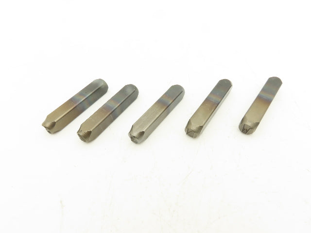 CH Hanson 43Y654 Steel Letter & Number Stamp Punch Set 3/8" Character A-Z
