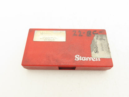 Starrett 216 Mechanical Digit Counter Micrometer 0-1" Range .0001"