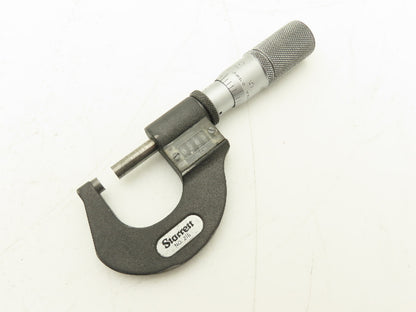 Starrett 216 Mechanical Digit Counter Micrometer 0-1" Range .0001"