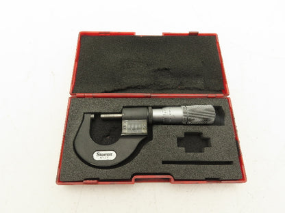 Starrett 216 Mechanical Digit Counter Micrometer 0-1" Range .0001"