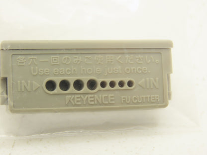 Keyence FU-A100 Fiber Optic Amplifier Fiber Thrubeam Sensor Kit
