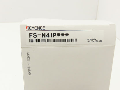 Keyence FU-A100 Fiber Optic Amplifier Fiber Thrubeam Sensor Kit