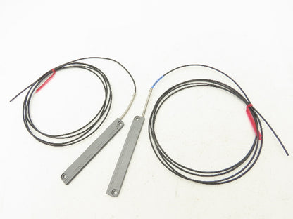 Keyence FU-A100 Fiber Optic Amplifier Fiber Thrubeam Sensor Kit