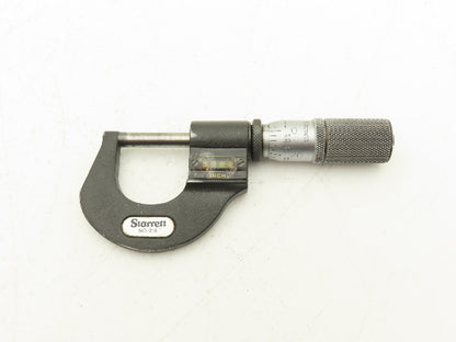 Starrett 216 Mechanical Digit Counter Micrometer 0-1" Range .0001"
