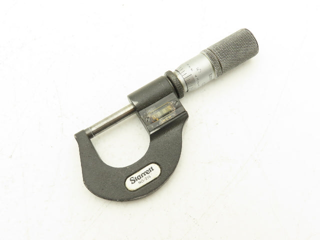Starrett 216 Mechanical Digit Counter Micrometer 0-1" Range .0001"