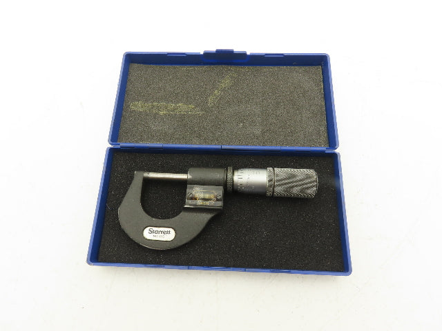 Starrett 216 Mechanical Digit Counter Micrometer 0-1" Range .0001"