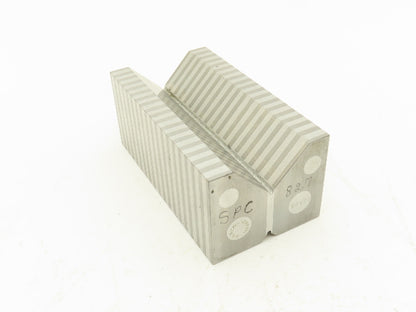 Mitutoyo 181-142 Universal Precision Steel V Block Tool 1-7/8 X 2-3/8 X 4-3/8"