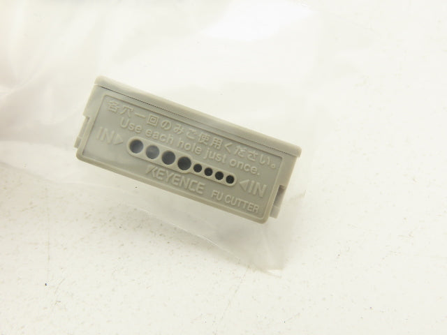 Keyence FU-A100 Fiber Optic Thrubeam Sensor Kit 100mm