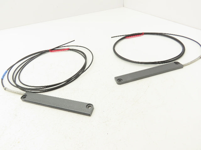 Keyence FU-A100 Fiber Optic Thrubeam Sensor Kit 100mm