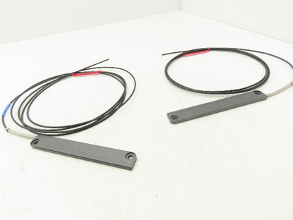 Keyence FU-A100 Fiber Optic Thrubeam Sensor Kit 100mm