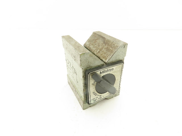 Mitutoyo 181-146 Universal Precision Magnetic Steel V Block Tool