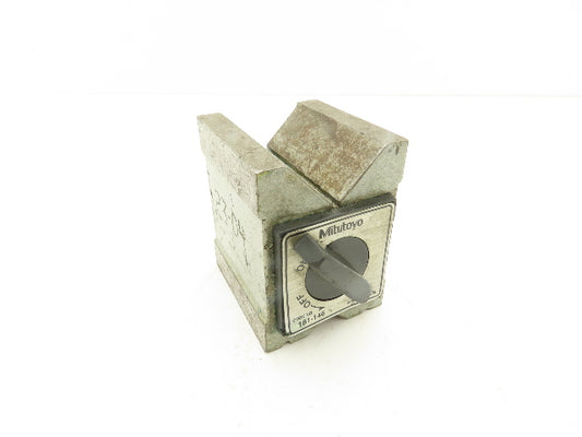 Mitutoyo 181-146 Universal Precision Magnetic Steel V Block Tool
