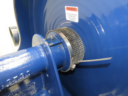 Spencer BLR90132 Multistage Centrifugal Turbine Vacuum Blower 8" In 6" Out