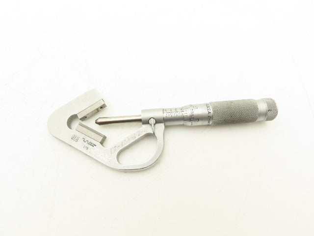 Brown & Sharpe 175 V-Anvil Micrometer 0.093-1" Range  *Read*