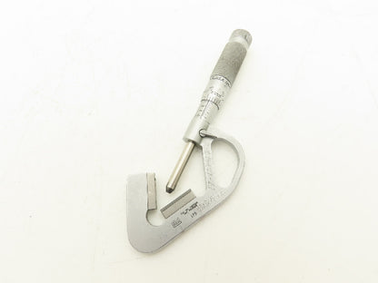 Brown & Sharpe 175 V-Anvil Micrometer 0.093-1" Range  *Read*