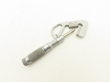 Brown & Sharpe 175 V-Anvil Micrometer 0.093-1" Range  *Read*