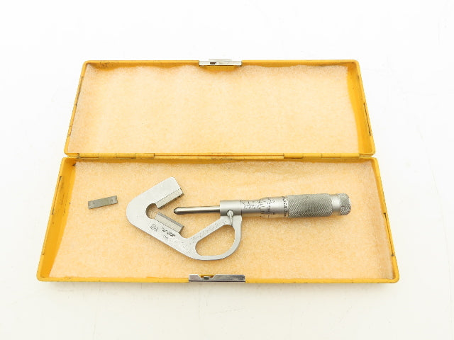 Brown & Sharpe 175 V-Anvil Micrometer 0.093-1" Range  *Read*
