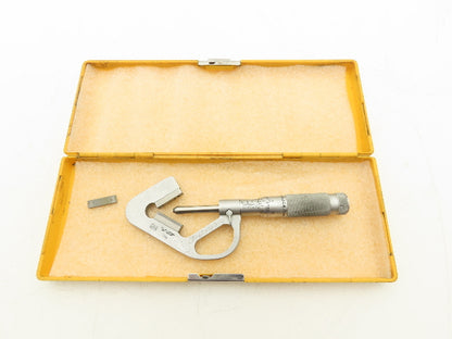 Brown & Sharpe 175 V-Anvil Micrometer 0.093-1" Range  *Read*