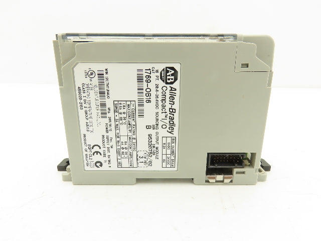 Allen Bradley 1769-0B16 Compact I/O 24VDC Output Module Ser B F/W 3.1 Lot of 2