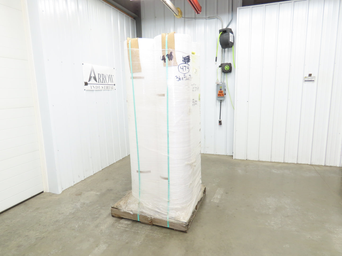 DE Smith DESP-17 72"X500 YD Filter Roll Filter Media Paper 500 yd DESP1772X500