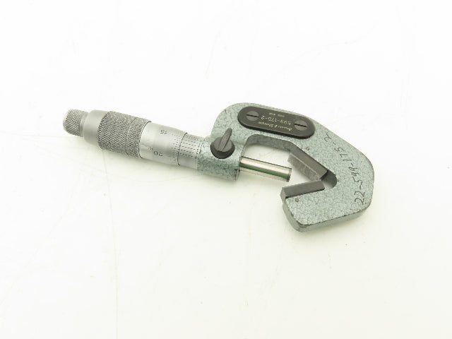 Brown & Sharpe 599-175-2 V-Anvil Micrometer 0.2-0.8" Range 3-Flute .0001"