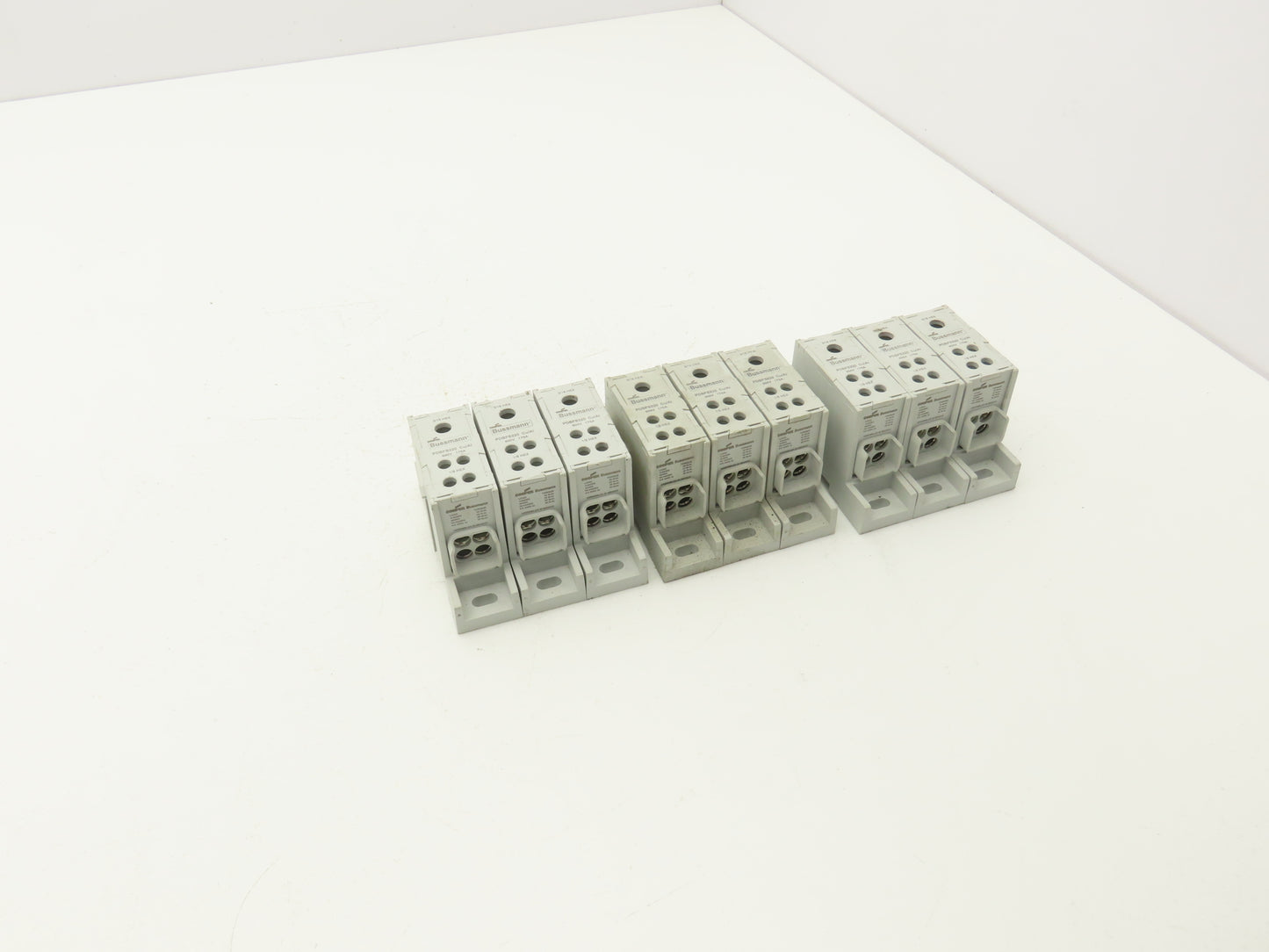 Bussman PDBFS220 Power Distribution Block 600V 175A 2-14awg Lot of 9