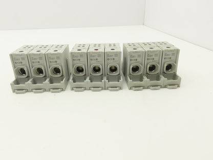Bussman PDBFS220 Power Distribution Block 600V 175A 2-14awg Lot of 9