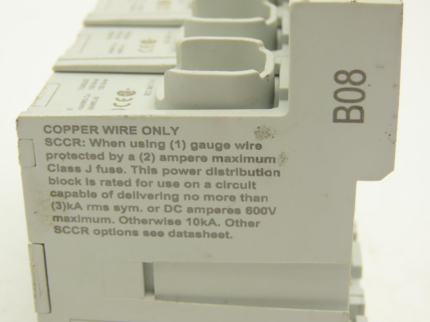 Bussman PDBFS220 Power Distribution Block 600V 175A 2-14awg Lot of 9
