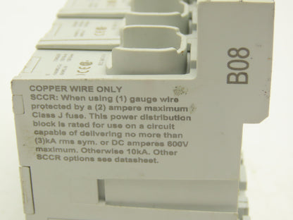Bussman PDBFS220 Power Distribution Block 600V 175A 2-14awg Lot of 9