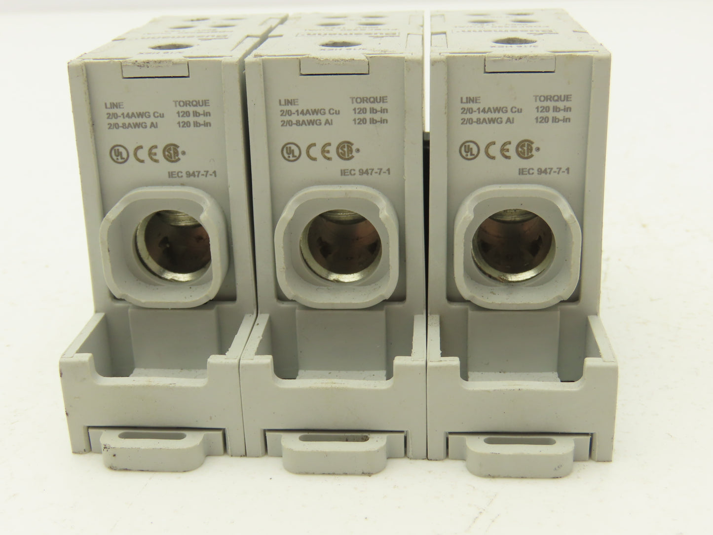 Bussman PDBFS220 Power Distribution Block 600V 175A 2-14awg Lot of 9