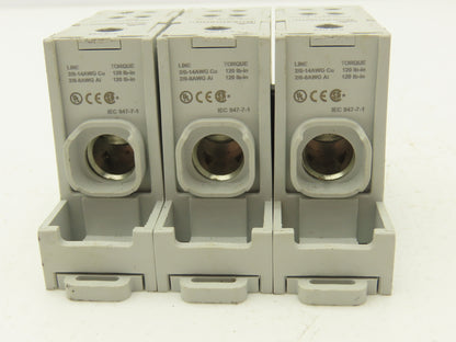 Bussman PDBFS220 Power Distribution Block 600V 175A 2-14awg Lot of 9