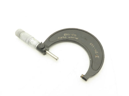 Brown & Sharpe 50-75 Outside Micrometer 50-75mm Range Flat Anvil