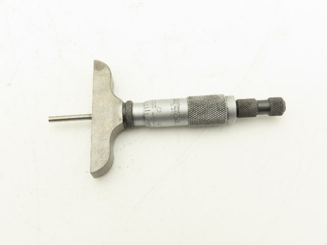 Starrett 440 Depth Micrometer with 5 Rods 4"-9" Missing 5" Rod