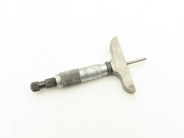 Starrett 440 Depth Micrometer with 5 Rods 4"-9" Missing 5" Rod