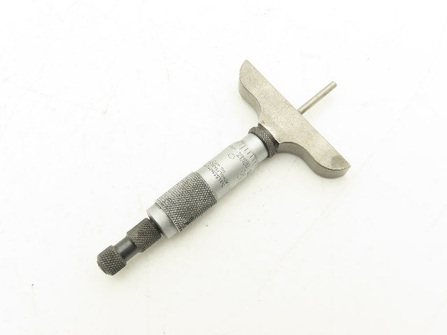 Starrett 440 Depth Micrometer with 5 Rods 4"-9" Missing 5" Rod