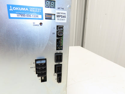 Okuma MPS45 AC Servo Drive Power Supply Unit Rebuild