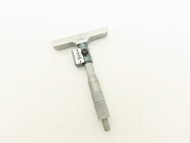 Mitutoyo 229-131 Depth Micrometer Digit Counter 0-4" Range .001" Ratchet Stop