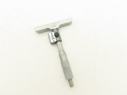 Mitutoyo 229-131 Depth Micrometer Digit Counter 0-4" Range .001" Ratchet Stop