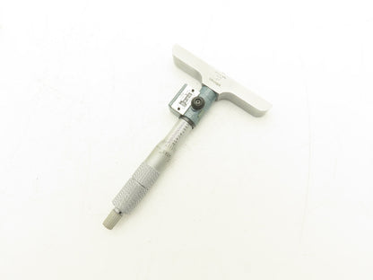 Mitutoyo 229-131 Depth Micrometer Digit Counter 0-4" Range .001" Ratchet Stop