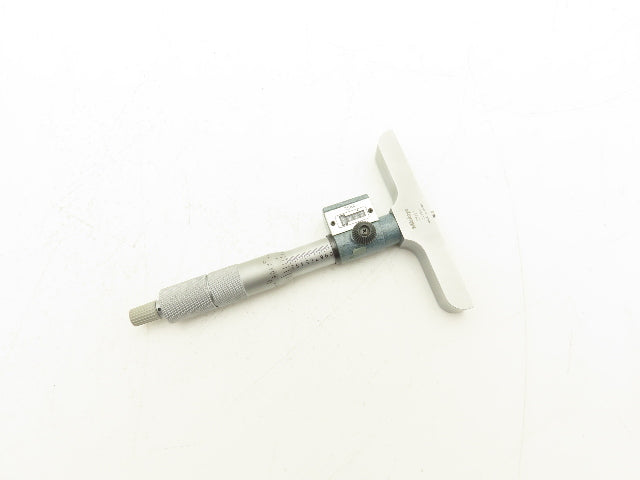 Mitutoyo 229-131 Depth Micrometer Digit Counter 0-4" Range .001" Ratchet Stop