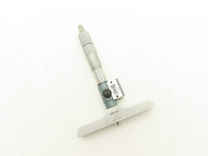 Mitutoyo 229-131 Depth Micrometer Digit Counter 0-4" Range .001" Ratchet Stop