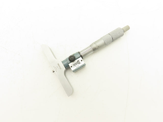 Mitutoyo 229-131 Depth Micrometer Digit Counter 0-4" Range .001" Ratchet Stop