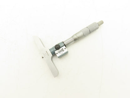 Mitutoyo 229-131 Depth Micrometer Digit Counter 0-4" Range .001" Ratchet Stop